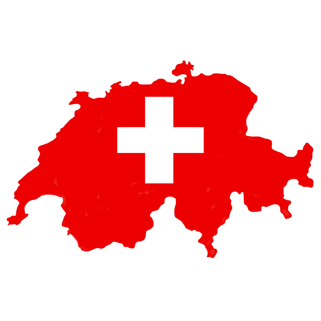 Mix Radio Wetterkarte Schweizflagge